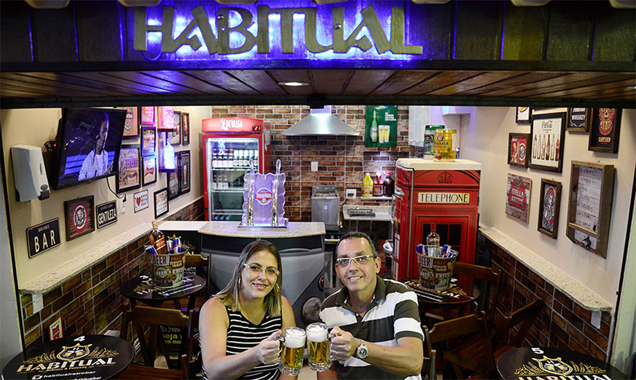 Personagem da Feira de São Cristóvão – André e  Márcia – Bar Habitual