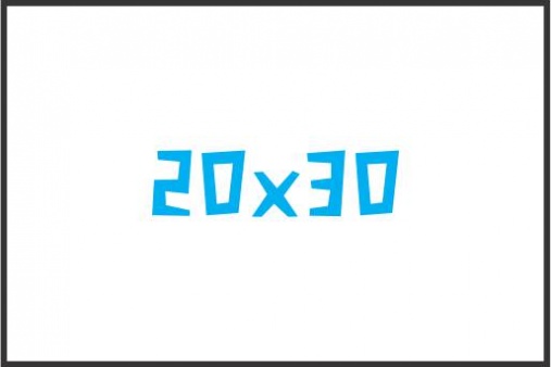 20×30 20x30
